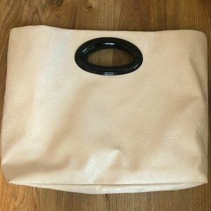 Jessica Simpson white tote bag